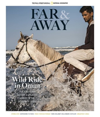 Far & Away, a premium print magazine for business travelers from National Geographic and The Wall Street Journal, will be distributed with the May 19th edition of the Journal.