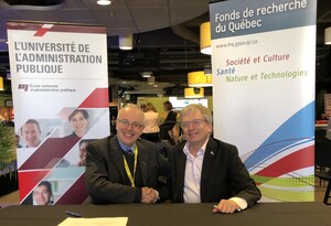 Collaboration ENAP et Fonds de recherche du Québec - Un nouveau programme en administration publique orienté « recherche »