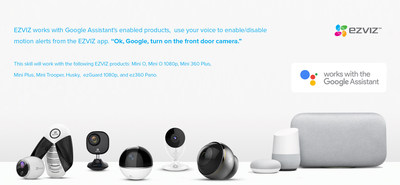 cameras compatible with google home