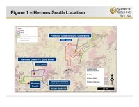 Superior Gold Inc. Announces Positive Initial Results from New Drill Program at Hermes South