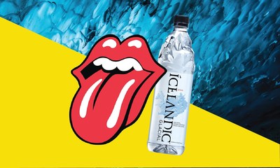 Icelandic Glacial Water partners with The Rolling Stones' "No Filter" Tour.