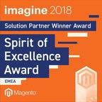 The Pixel Honoured with Magento Spirit of Excellence Award at Imagine 2018