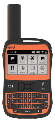 SPOT X combines proven S.O.S. emergency notification technology with new text messaging functionality for safety and peace of mind regardless of cellular (CNW Group/Globalstar Canada Satellite Co)