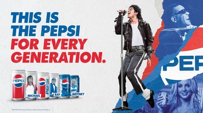“This Is the Pepsi” official packaging and creative for Pepsi Generations Summer campaign
