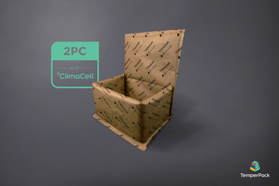 The TemperPack 2-Piece Box Liner with ClimaCell is the first certified fully curbside recyclable box liner.