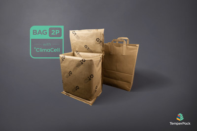 The TemperPack 2-Piece Bag Liner is certified fully curbside recyclable and perfect for unattended delivery of perishable goods.