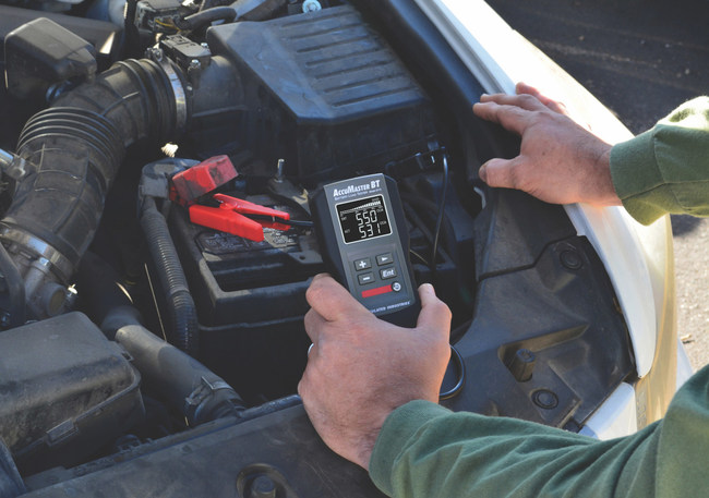 AccuMaster Battery Tester Assures Battery Reliability