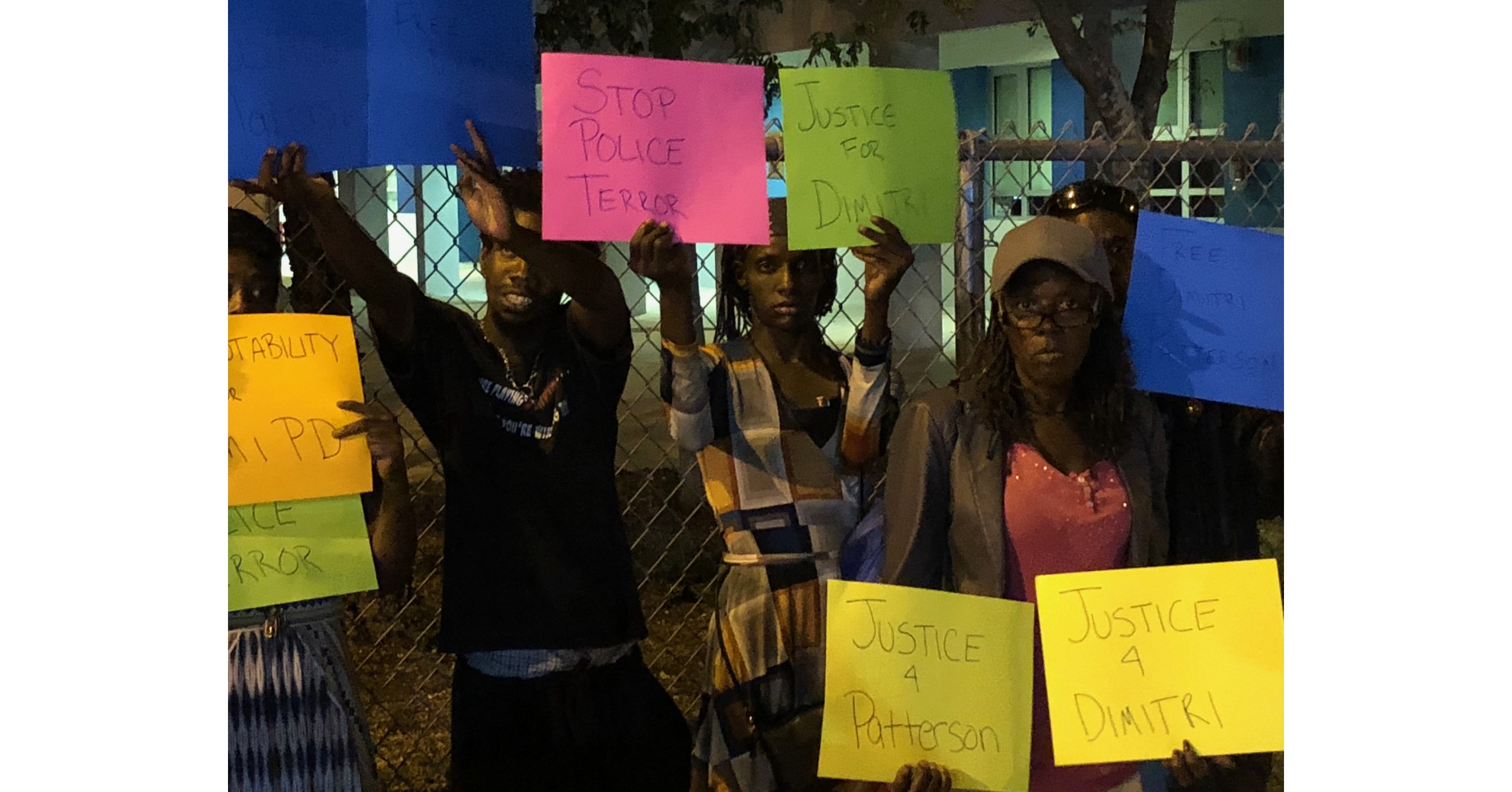 Protesters in Miami Demand Freedom and Justice for Dimitri Patterson