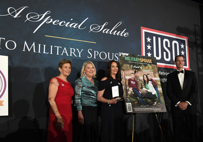 Mrs. Ellen Dunford, wife of Marine Gen. Joseph Dunford, Chairman of the Joint Chiefs of Staff, named Army spouse Krista Simpson Anderson as the Armed Forces Insurance 2018 Military Spouse of the Year®.