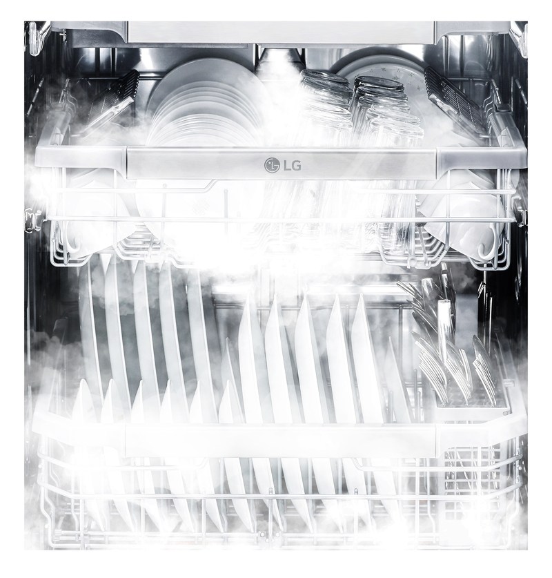 LG Expands QuadWash Dishwasher Line, Adds Power Of Steam And Smart