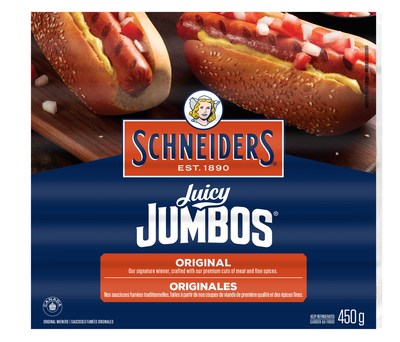 Schneiders Juicy jumbos originales 450g (Groupe CNW/Schneiders)