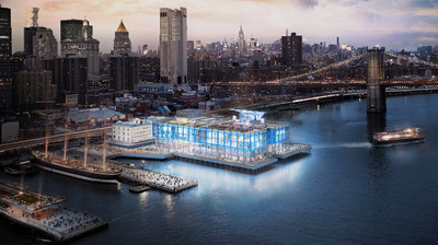 Pier 17 at the Seaport District NYC.