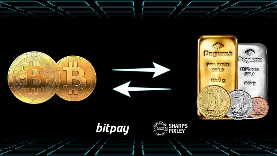 Sharps Pixley Offer To Convert Gold Back Into Bitcoin With Bitpay - 