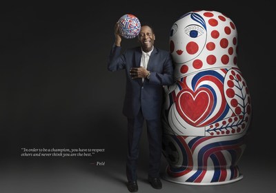 Hublot Ambassador Pelé - Champion advice (PRNewsfoto/Hublot)