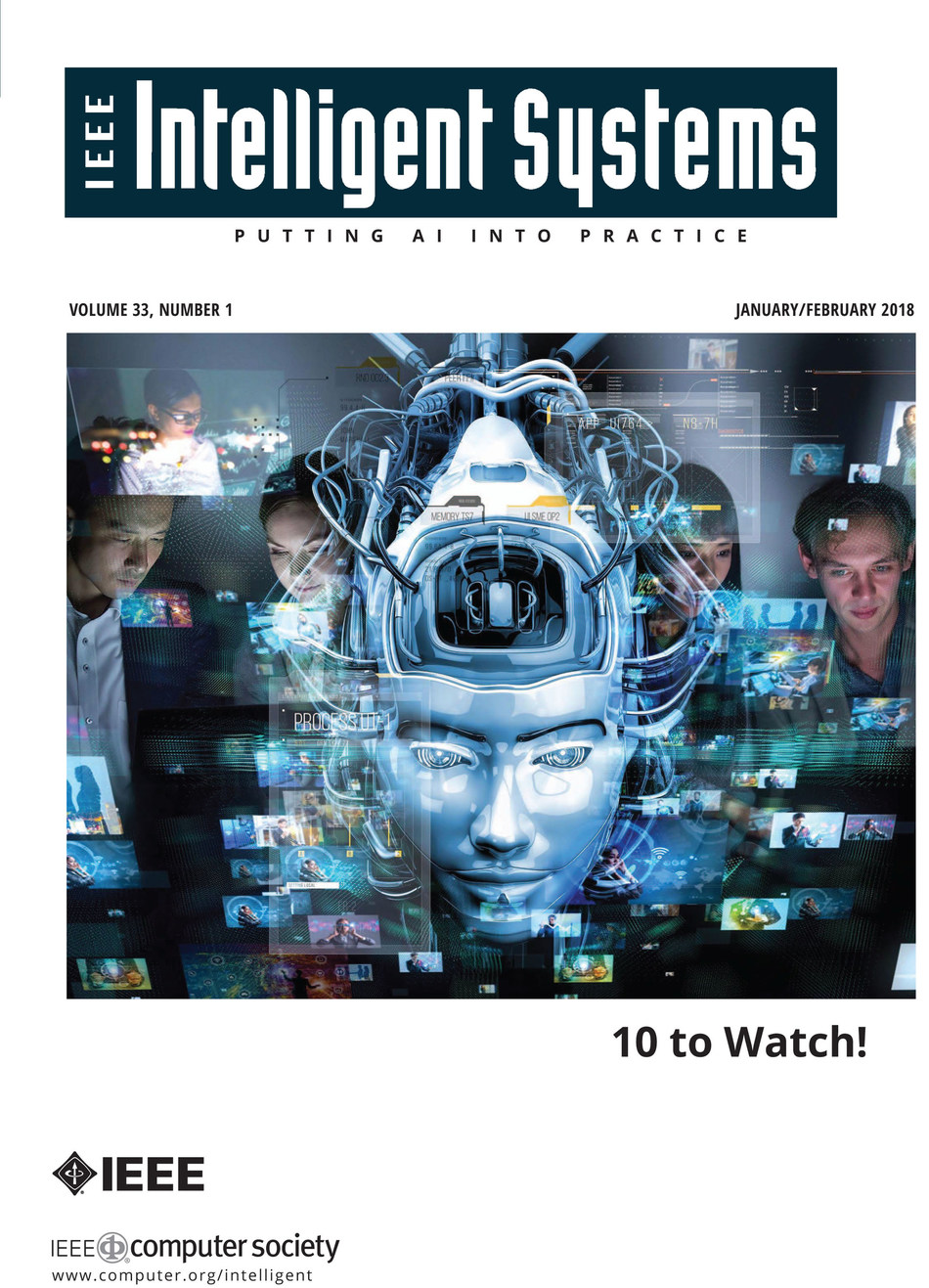 IEEE Intelligent Systems Magazine's "AI's 10 To Watch" Honors