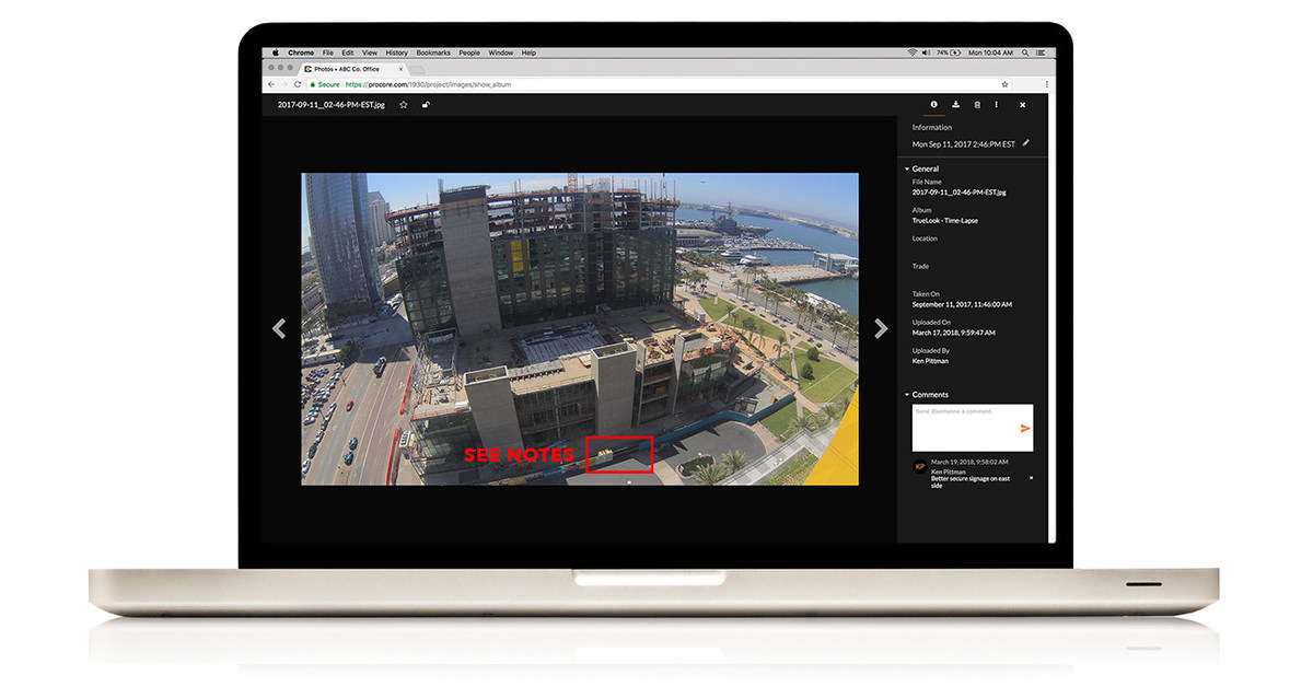 TrueLook Integrates Camera Technology with Procore
