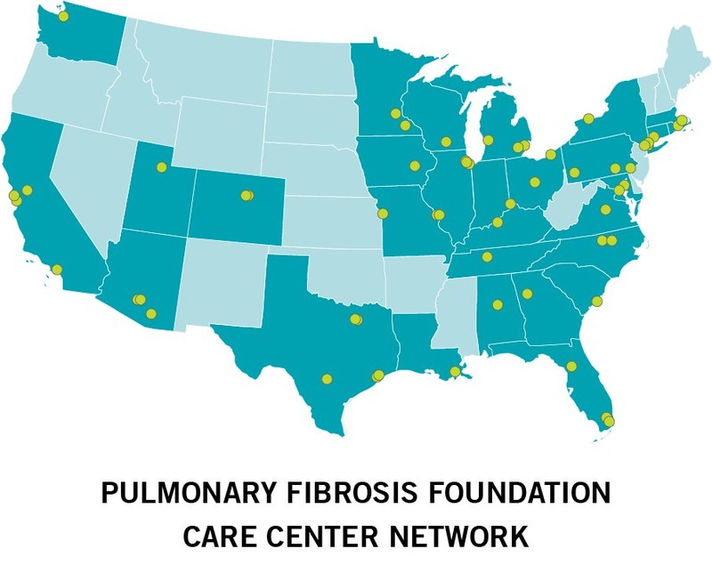 The Pulmonary Fibrosis Foundation (PFF) has expanded its nationwide Care Center Network with the selection of 15 additional sites. The PFF's Care Center Network, a collection of medical centers with expertise in accurately treating individuals with pulmonary fibrosis, now has 60 sites in 30 states. The new sites will help fill a treatment gap, increasing access to quality care and services that are critical to the local pulmonary fibrosis community.