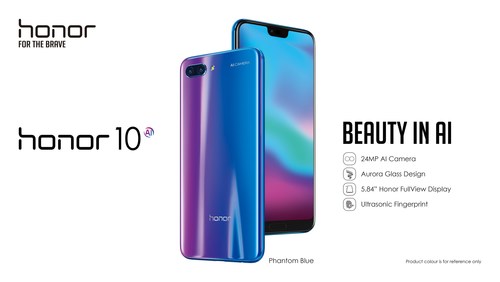 Honor 10: Beauty in AI
