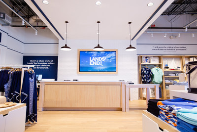 Lands' End opened its second new store this month. Four to six new stores are planned in 2018.