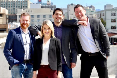 The oWow Team from left to right: Jeremy Harris, Architectural Director, Kaylin Neisinger, Property Management Director, Alon Gutman, Co-Founder and CTO, and Danny Haber, Co-Founder and CEO