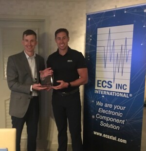 ECS Inc. International Recognizes Digi-Key with 2017 Top Global Distributor Award