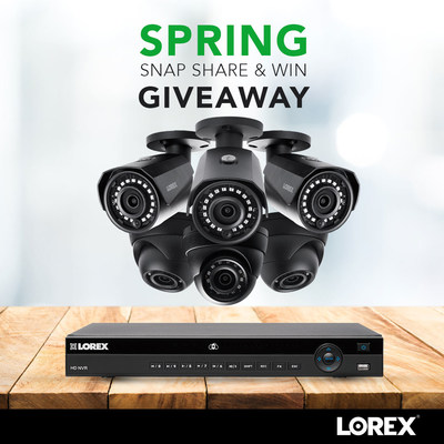 Lorex Spring Giveaway (CNW Group/LOREX Technology Inc.)