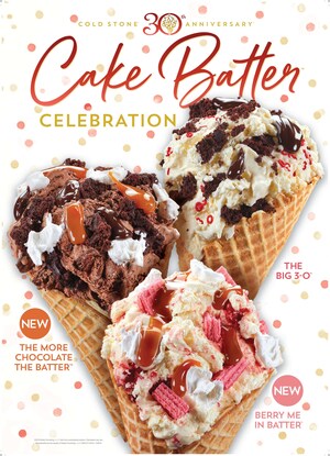 Cold Stone Creamery Celebrates 30 Years With Special Summertime Creations