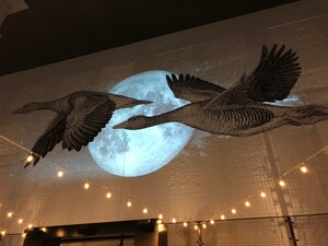 Mural Of Geese Flying Over Portland Is A High Point At New Apartments