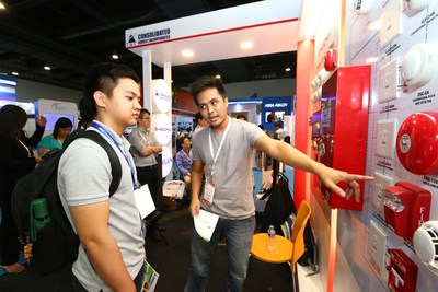 Cutting edge product available at IFSEC Philippines including Access Control & Biometrics, CCTV, Cyber Security, Fire Alarms, IoT, and more (PRNewsfoto/UBM Asia (Malaysia))