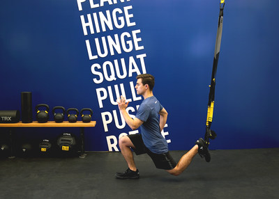 In-Shape Antioch personal trainer, Daniel Garces, learning one of the MOVE7 foundational movements ? the lunge.