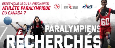 Le Comit paralympique canadien se lancera  la recherche des futurs grands athltes du Canada lors de deux vnements Paralympiens recherchs qui se tiendront  Victoria et  Montral, le 26 mai et le 9 juin. (Groupe CNW/Canadian Paralympic Committee (Sponsorships))