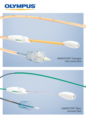 HANAROSTENT Biliary uncovered stent and HANAROSTENT Esophageal fully covered stent are 510 (K) cleared devices made by M.I. Tech and now distributed exclusively through Olympus in the U.S. Both are used for the treatment of strictures and to improve quality of life.