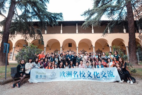 In May 2018 the Yibaifen Group visited University of Florence in Italy. They discussed the development of brand in China and Europe and the cultural diversity.