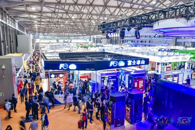 One of the exhibition halls at CVS and SRS2018