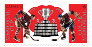 Stamp honours the 100th presentation of the Memorial Cup