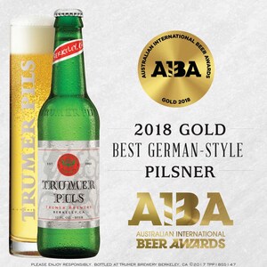 Trumer Pils Wins Fifth Gold Medal At The Australian International Beer Awards Competition