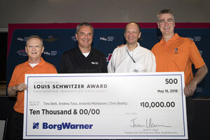 2018 Louis Schwitzer Award Recognizes Engineers on Track for Success