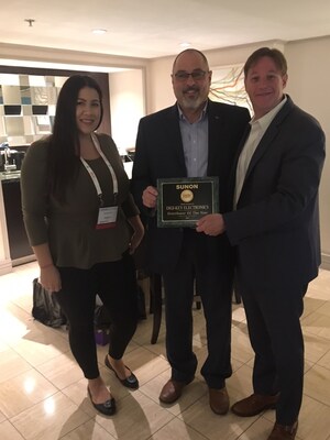 Sunon Honors Digi-Key with Distributor of the Year, 2017