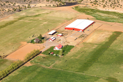 In addition to a main ranch house and six additional living structures for guests and staff, the property boasts features such as a 70,000-sf indoor arena, cement production and woodworking facilities, and multiple barns. Learn more at UtahLuxuryAuction.com.