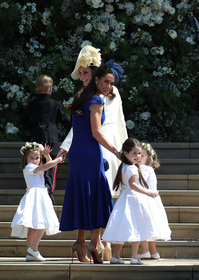 Jessica Mulroney dazzled in Birks at the Royal Wedding (CNW Group/Birks Group Inc.)