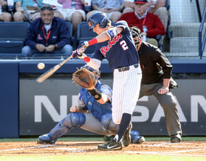 Ole Miss outfielder Ryan Olenek wins fan voting portion of 2018 C Spire Ferriss Trophy honoring Mississippi's top college baseball player