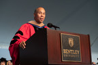 Deval Patrick Urges Bentley University Graduates to Be a Voice for Others and 'Seek Purpose Not Prestige'