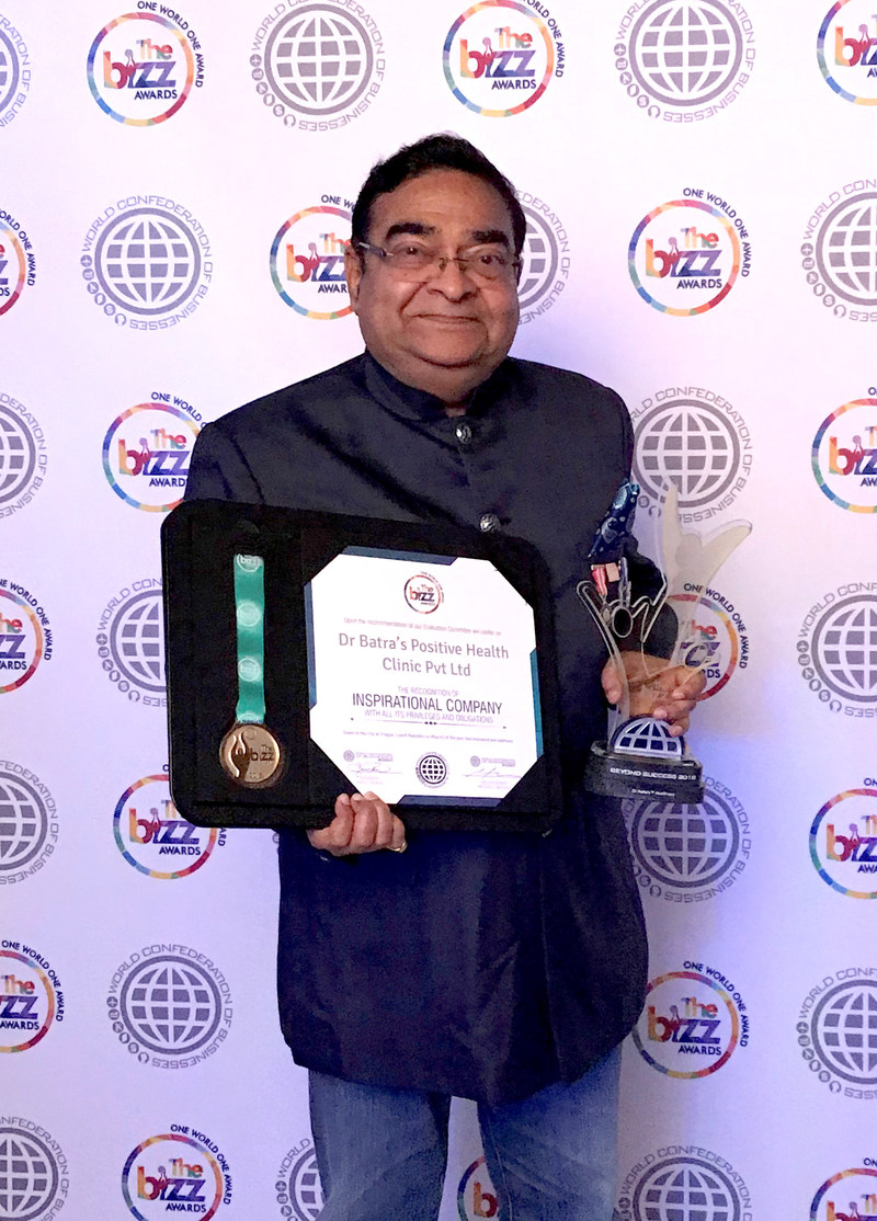 Dr Batra's Healthcare Awarded as the 'Most Inspirational Company' by