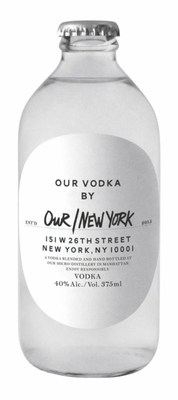 Our NYC Vodka Bottle (PRNewsfoto/Our/Vodka)