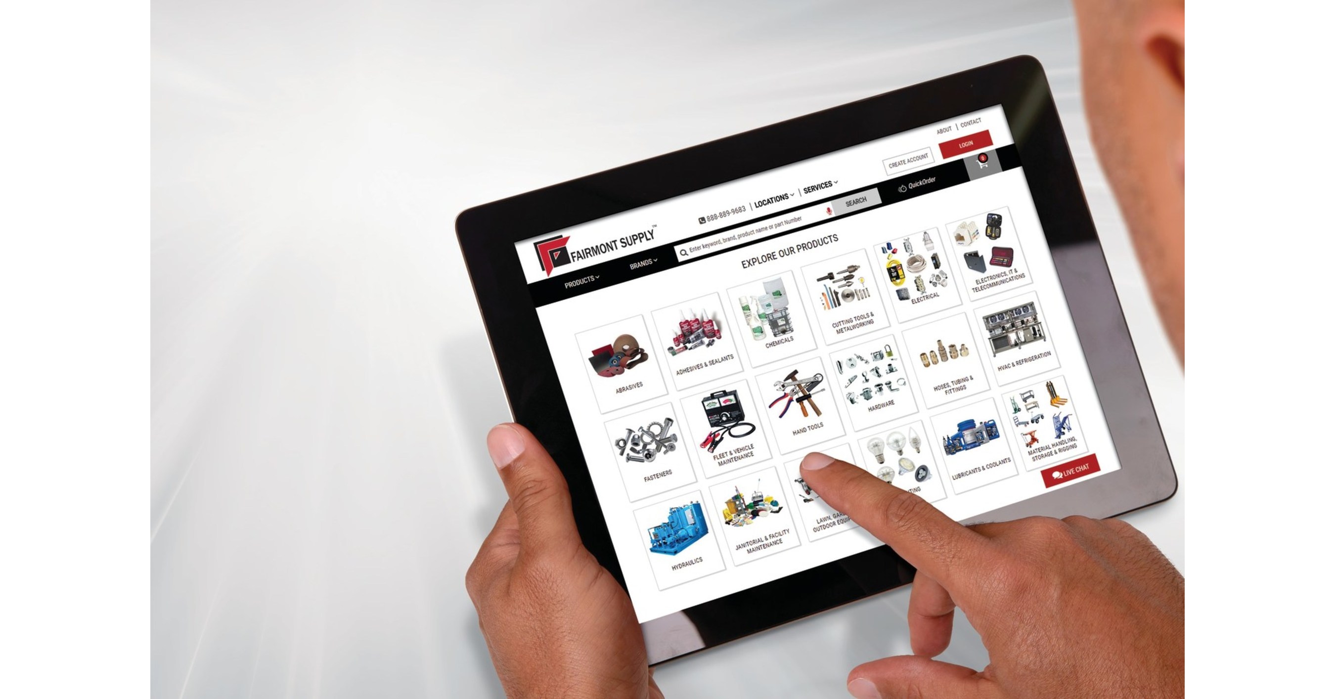 Fairmont Supply Announces New site Launch