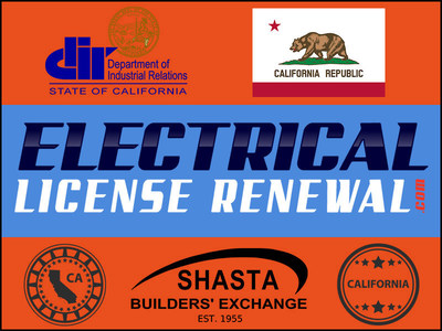 ElectricalLicenseRenewal.com Yes! We Are Approved for ALL California Electricians' License Renewal by the California Department of Industrial Relations (DIR).