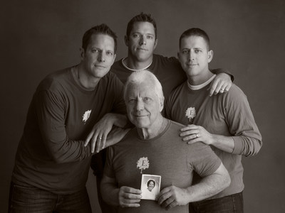 The Lambton Family | Ed, Chris (HGTV), Erik and Mark. Wife and mother, Marjorie, succumbed to a form of ALS in October 2008. Photo: Rebecca Brown.