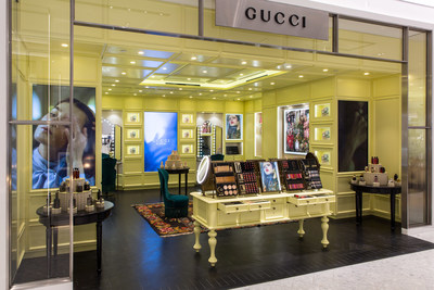 Gucci at Saks Fifth Avenue New York, Beauty on 2 (Courtesy of Justin Bridges for Saks Fifth Avenue)
