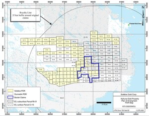 Posescu and Thompson Complete Royalty Agreements on the Kahuna Property for Gold with Solstice Gold and Diamonds with Dunnedin Ventures