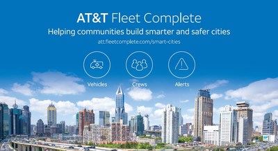 With telematics, predictive analytics and near real-time traffic data, AT&T and Fleet Complete will help cities reach their goals of zero traffic deaths. (CNW Group/Fleet Complete)
